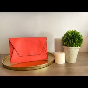 Neon Orange Clutch